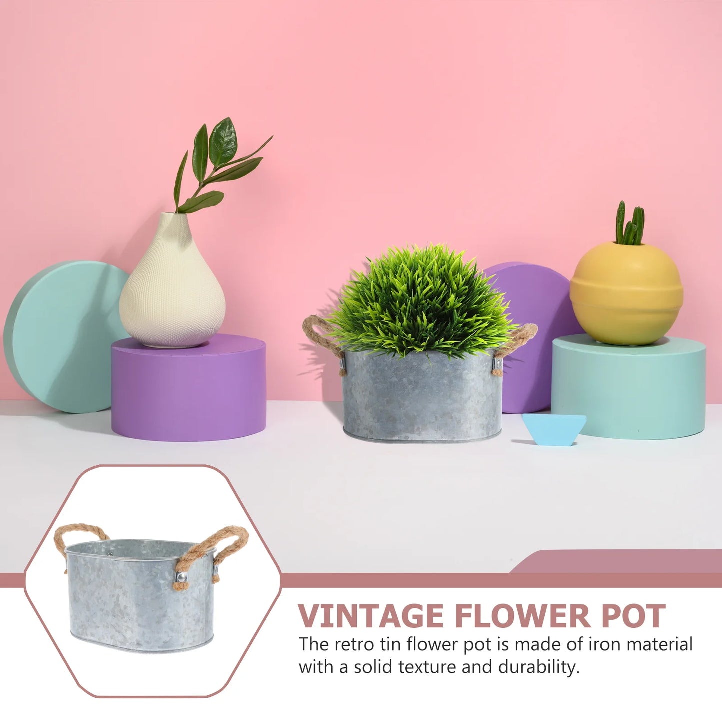 Jardinière en acier | Vorlen