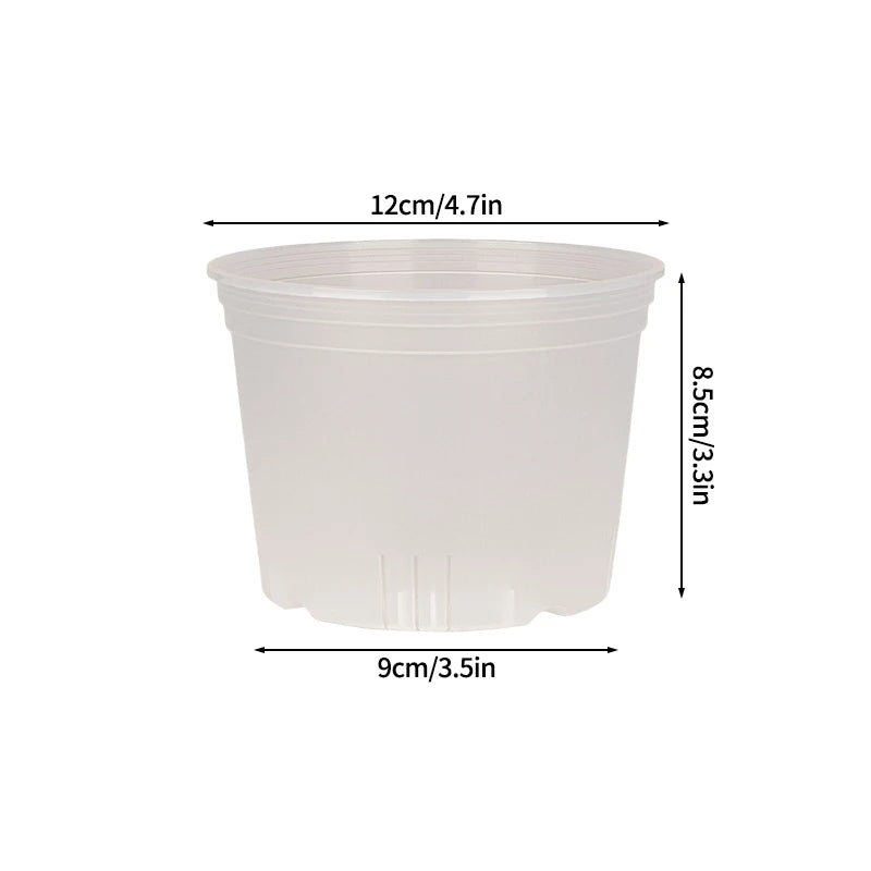 Jardinière en plastique blanc | Thoren