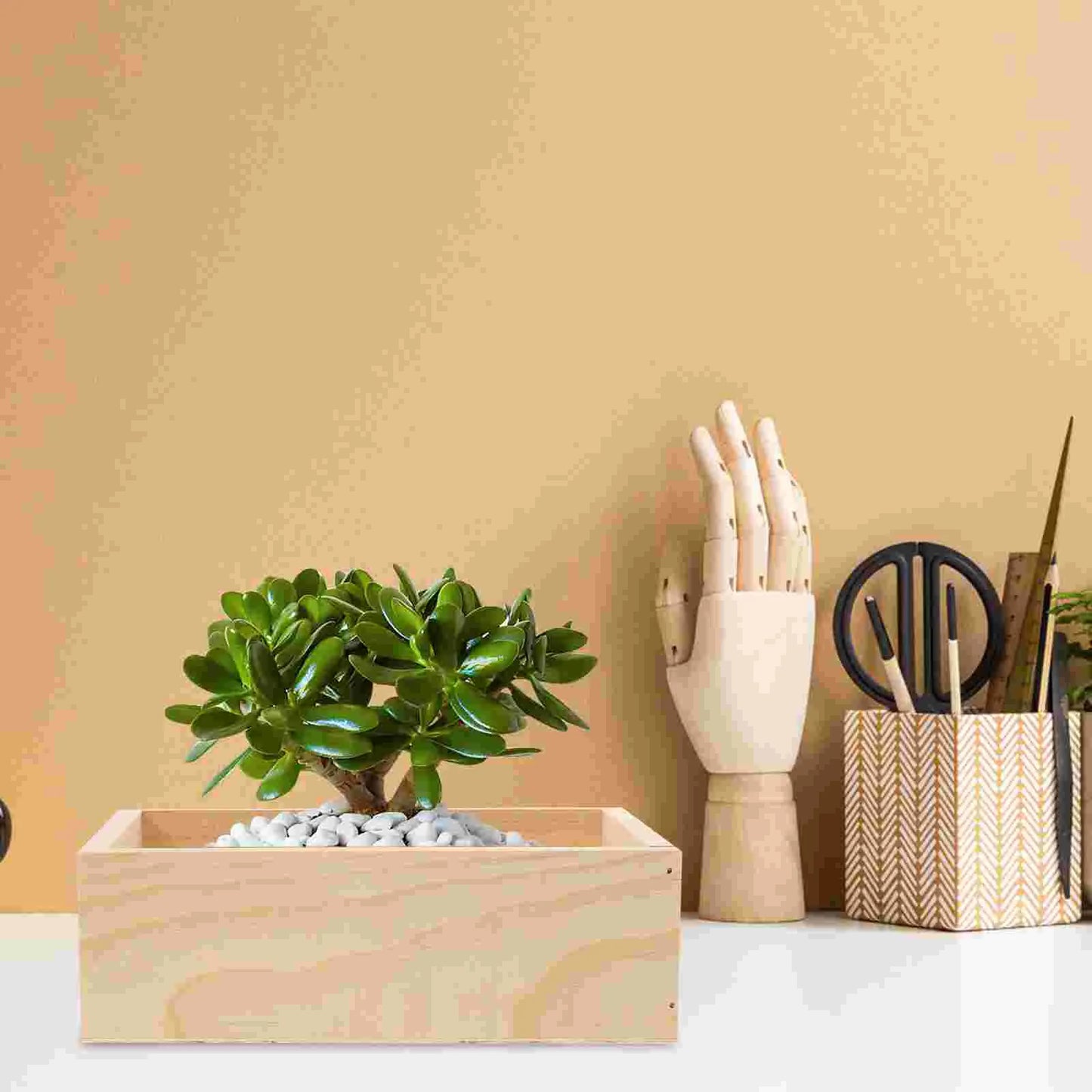 Jardinière en bois haute | Vynora