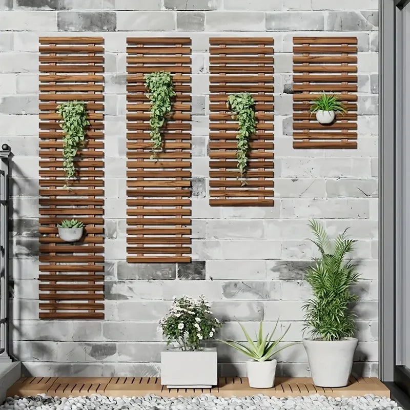 Jardinière en bambou pour terrasse | Lorysia