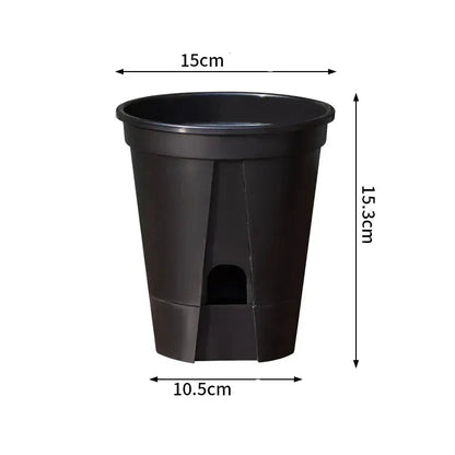 jardinières blanches plastique | Valyn