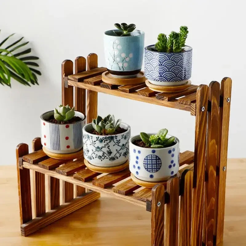 jardiniere bambou | charme naturel pour balcon et terrasse