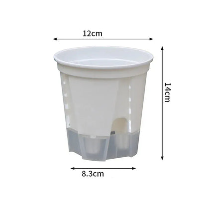 jardinières blanches plastique | Valyn