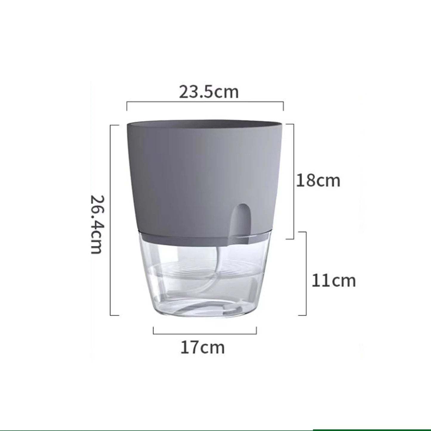 Jardinière ronde | Finition soignée