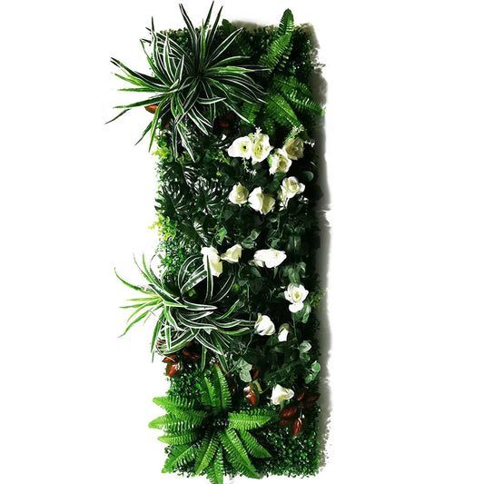 Mur végétal feuillage dense | verdure éclatante et naturelle
