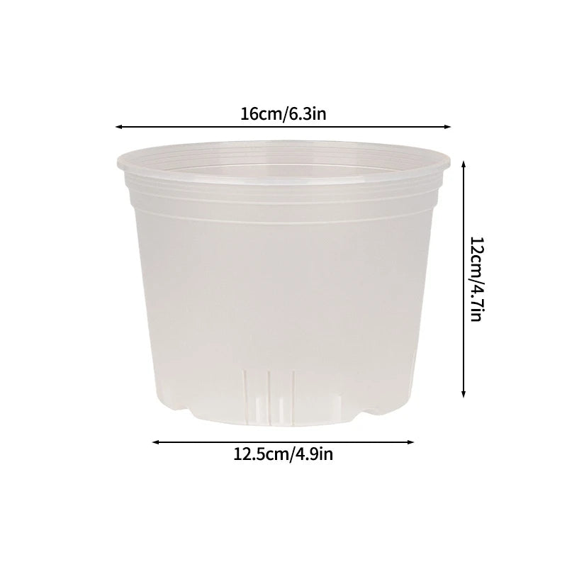 Jardinière en plastique blanc | Thoren