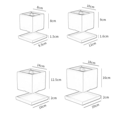 Jardinière style carré | Sylven